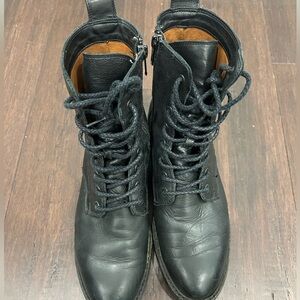 Frye combat boots